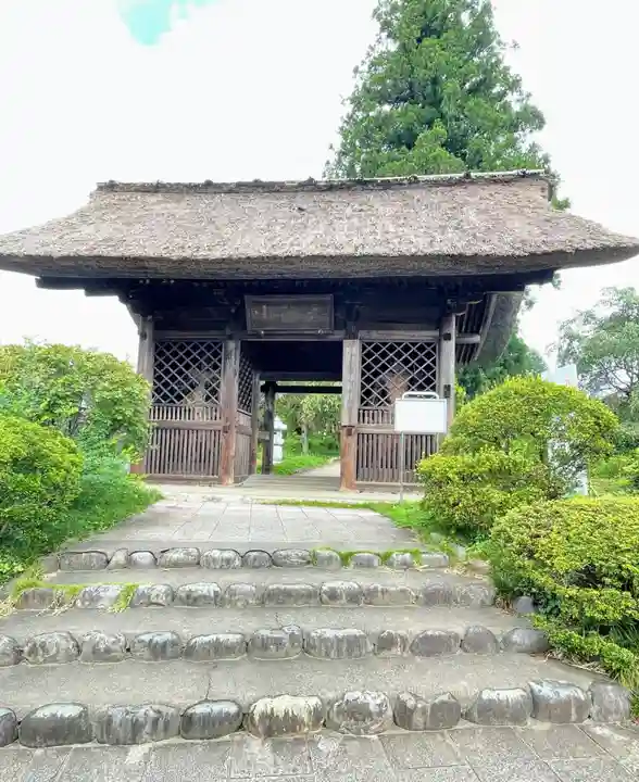塩船観音寺の山門・神門