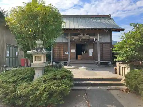 豆塚神社の本殿