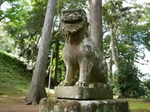 下立松原神社の狛犬