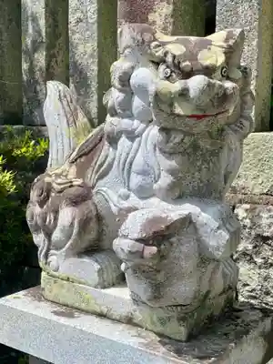 白皇神社の狛犬