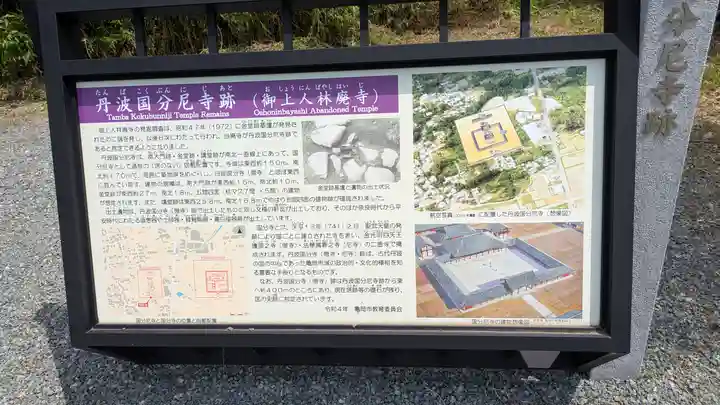丹波国分尼寺跡(御上人林廃寺)(京都府)