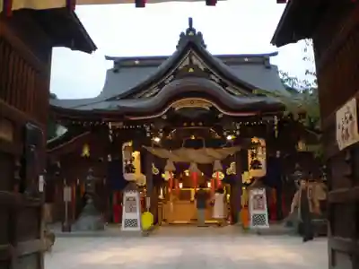 櫛田神社の本殿・本堂