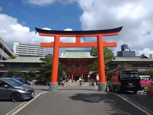 生田神社の鳥居