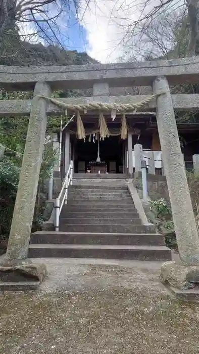清滝貴布祢神社の鳥居
