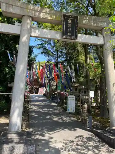 東海市熊野神社の鳥居