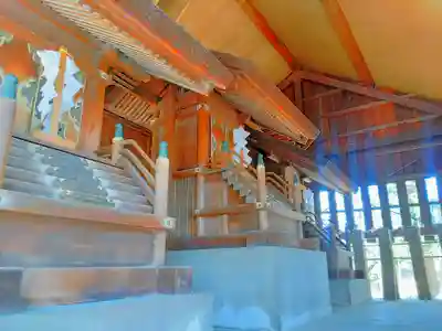 若宮八幡社の本殿・本堂