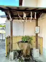 向ヶ丘八幡宮の手水舎