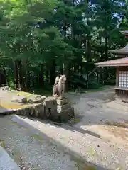 下山神社の狛犬