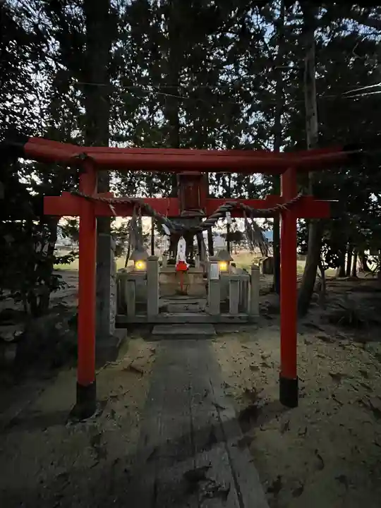 伊豆神田神社の鳥居