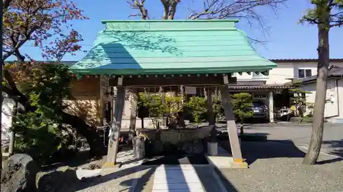 刈田神社の手水