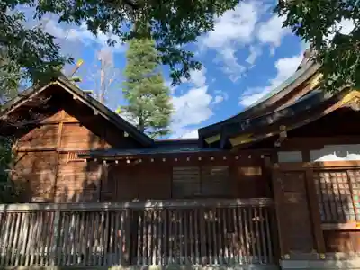 新田神社の本殿・本堂