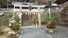 事任八幡宮の鳥居