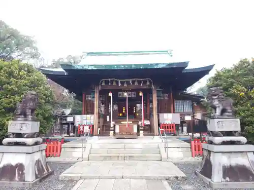 城山八幡宮の本殿・本堂