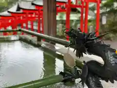 住吉神社の手水