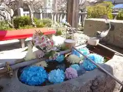 水堂須佐男神社の手水