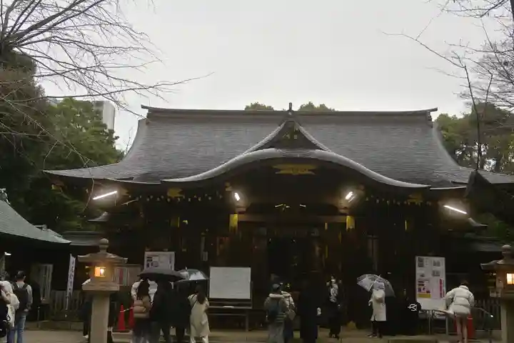 渋谷氷川神社の本殿・本堂