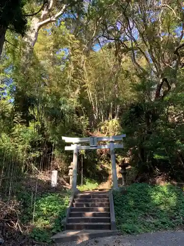 面足神社の鳥居