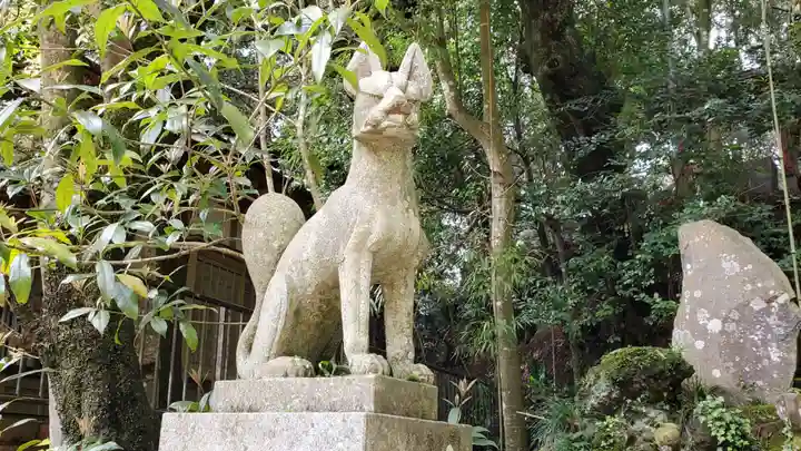 玉田神社の狛犬