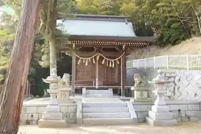 前開上大歳神社の本殿・本堂