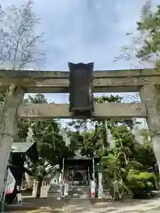 片瀬諏訪神社の鳥居