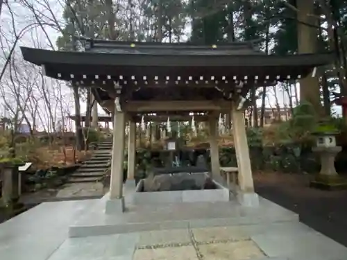 富士山東口本宮 冨士浅間神社の手水