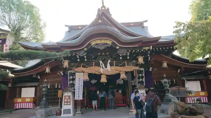 櫛田神社の本殿・本堂