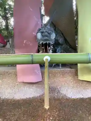 清洲山王宮　日吉神社の手水舎