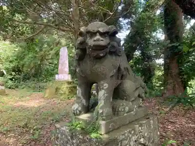 熊野神社の狛犬