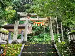 宇奈月神社の鳥居