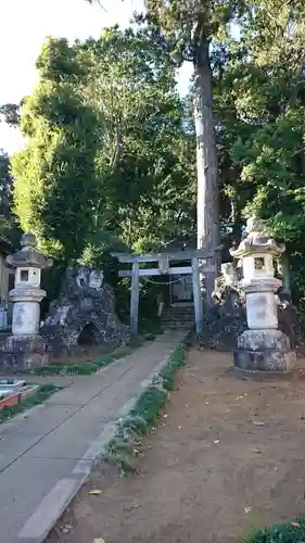 大日神社の鳥居