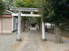 網一色 八幡神社の鳥居