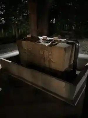溝旗神社（肇國神社）の手水舎