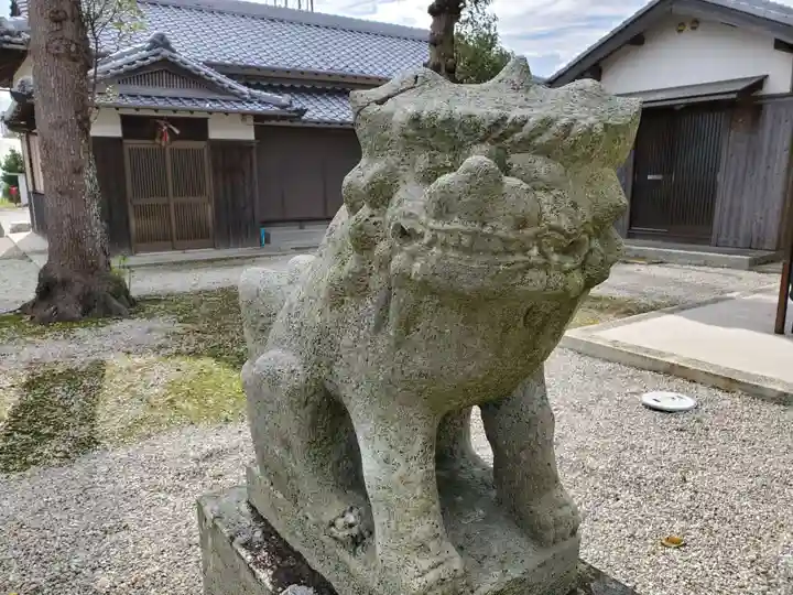嶋姫神社の狛犬