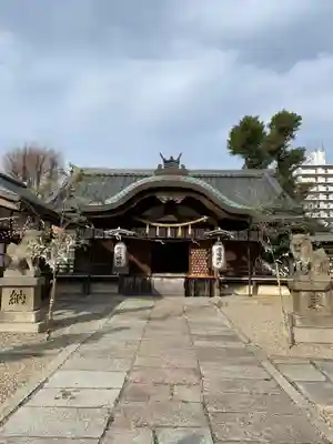 姫嶋神社の本殿・本堂