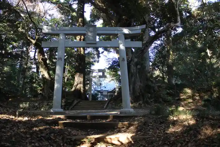 縣神社の鳥居