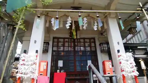 綱敷天神社御旅社の本殿