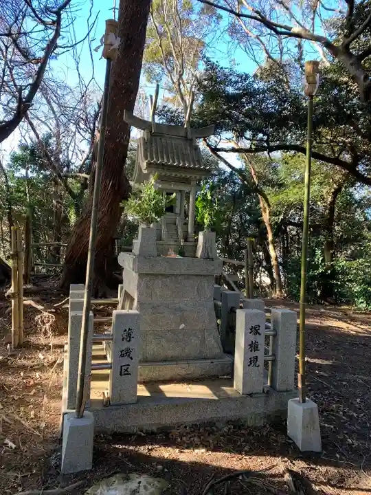 塚権現の本殿・本堂