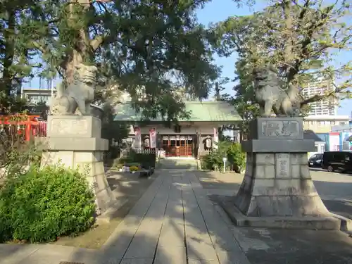 下神明天祖神社の狛犬