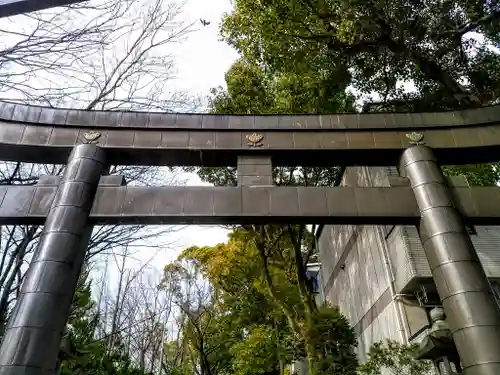 下中八幡宮の鳥居