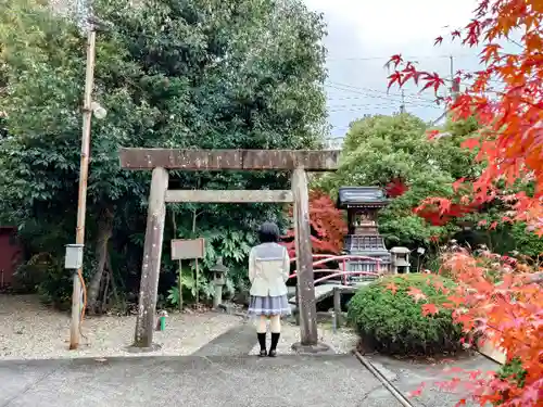 平田寺の鳥居