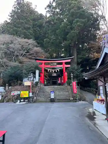 鷲子山上神社の鳥居