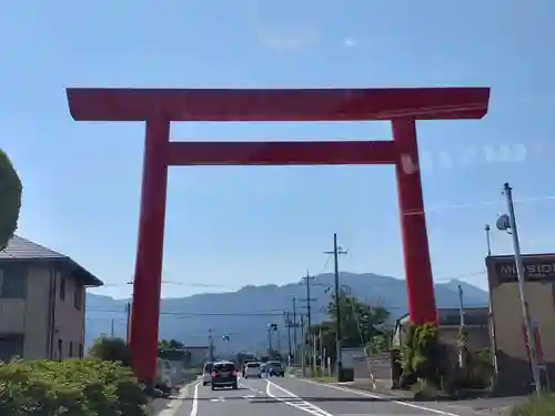 椿大神社の鳥居