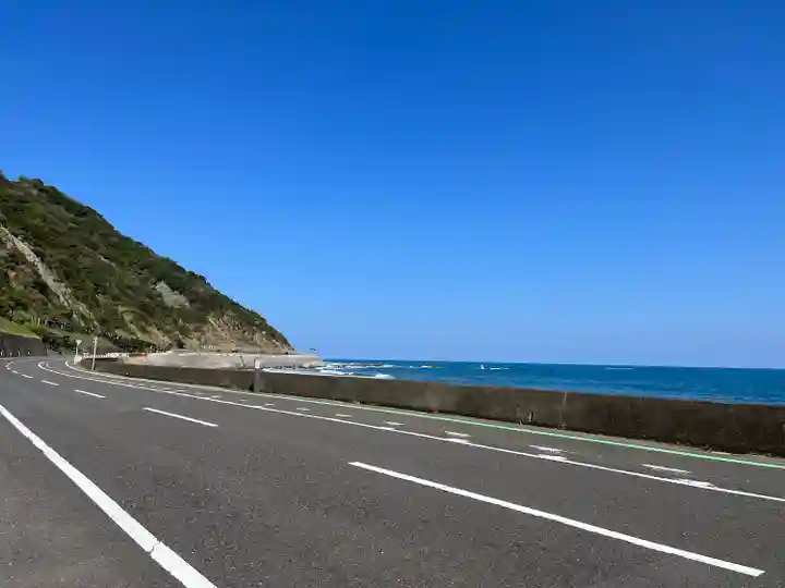 海宮神社の周辺