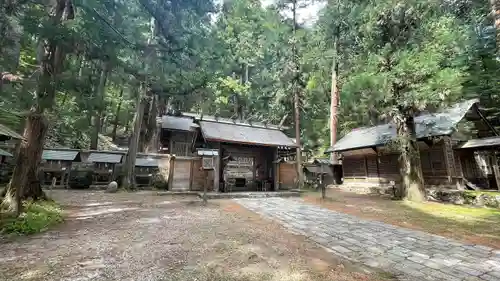 仁科神明宮の本殿・本堂