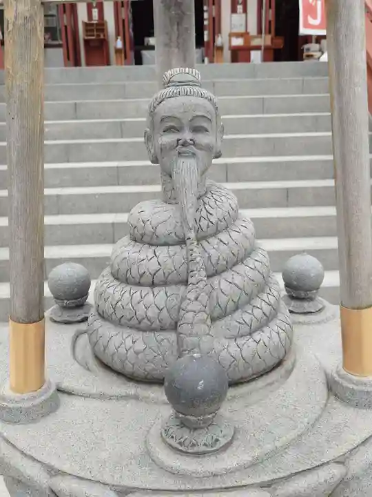 寛永寺不忍池弁天堂の像