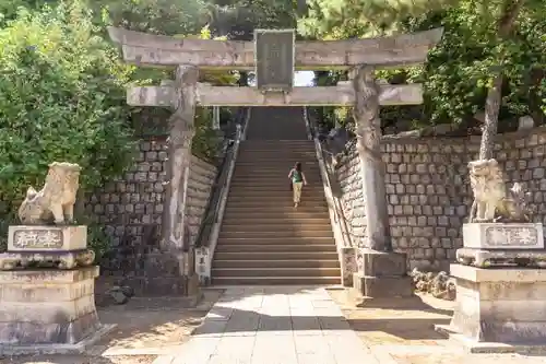 品川神社の鳥居