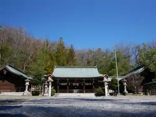 山梨縣護國神社の本殿・本堂