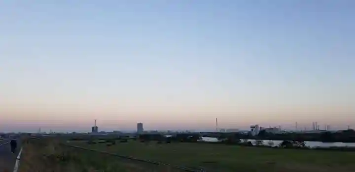 小岩田天祖神社の景色
