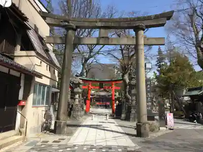 深志神社の鳥居