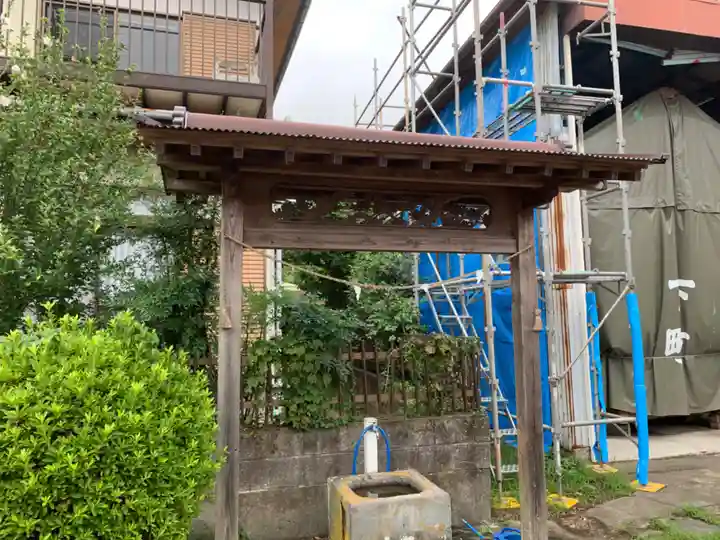 浮戸神社の手水舎